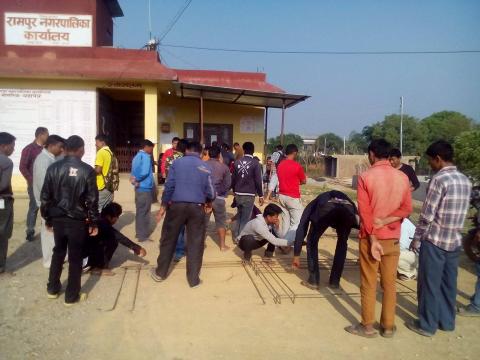 भूकम्प प्रतिरोघी भवन निर्माणको तालिम सम्पन्न | २०७२/१२/३० 