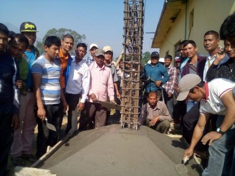 भूकम्प प्रतिरोघी भवन निर्माणको तालिम सम्पन्न | २०७२/१२/३० 